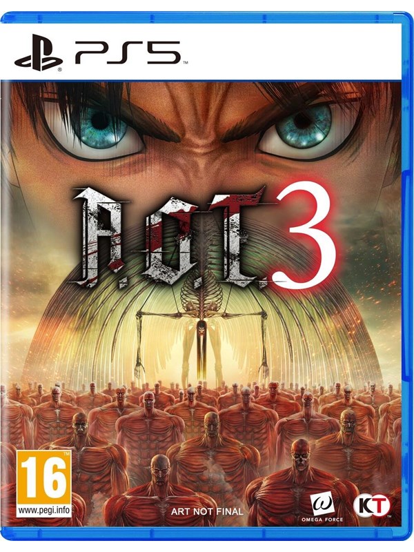 Attack on Titan 3 (Launch Edition) - Sony PlayStation 5 - Action/Adventure