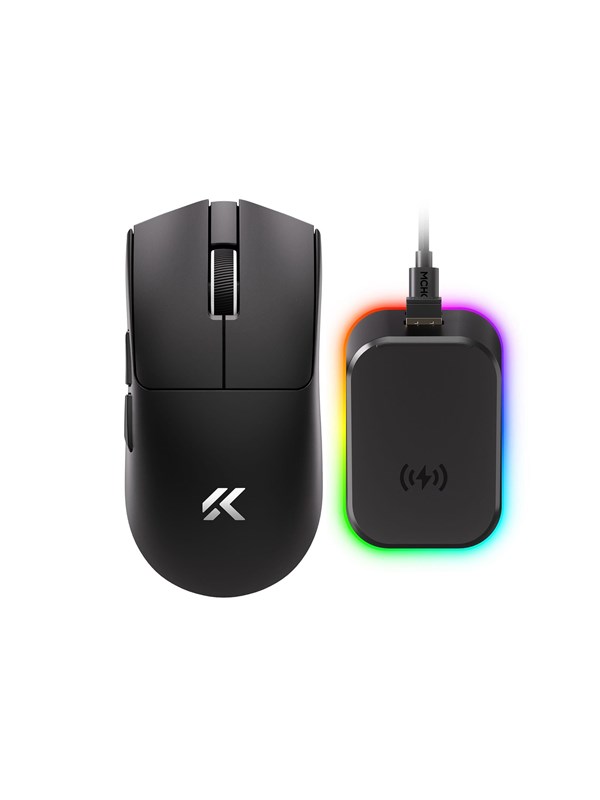 MCHOSE K7 V2 Pro+ Lightweight Wireless - Gaming Mus - Optisk - 6 knapper - Sort