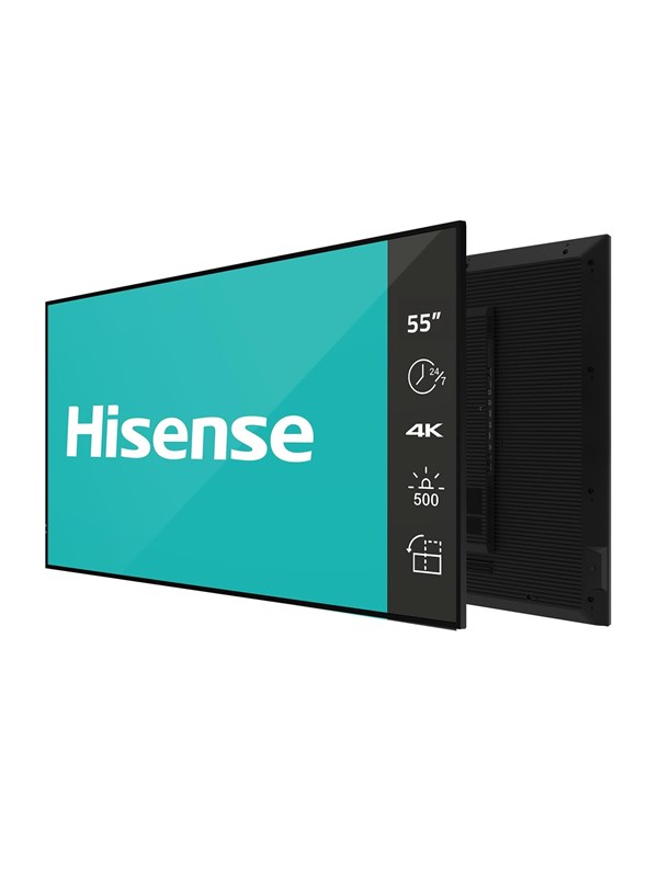 Hisense 55DM66D DM Series - 55" LED-backlit LCD display - 4K - for digital signage