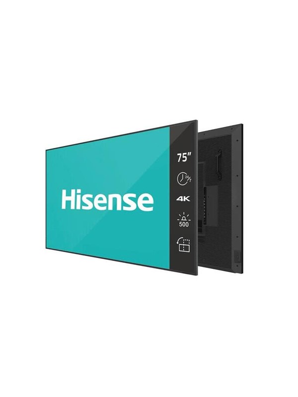 Hisense 75DM66D DM Series - 75" LED-backlit LCD display - 4K - for digital signage