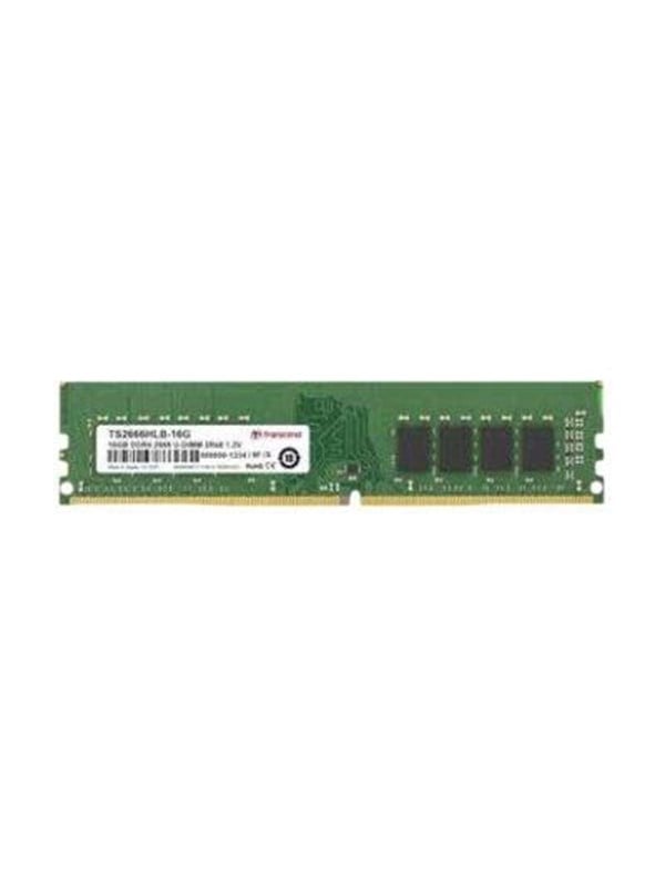Transcend - DDR4 - module - 16 GB - DIMM 288-pin - 2666 MHz / PC4-21300 - unbuffered
