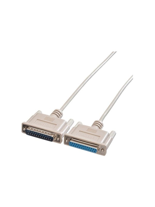 Roline - serial cable - DB-25 to DB-25 - 6 m