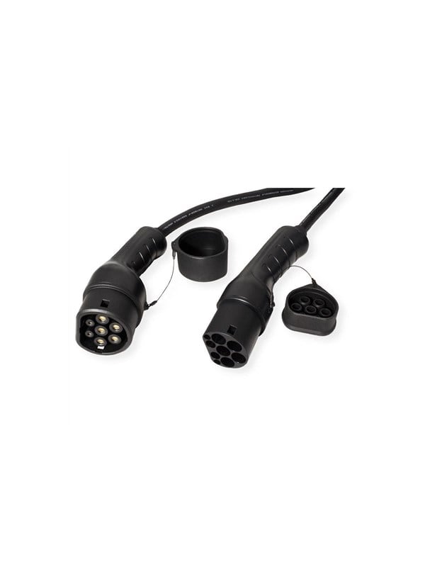 ROLINE 19080027, Sort, Type 2, Type 2, Lige, Lige, IP54, IP65
