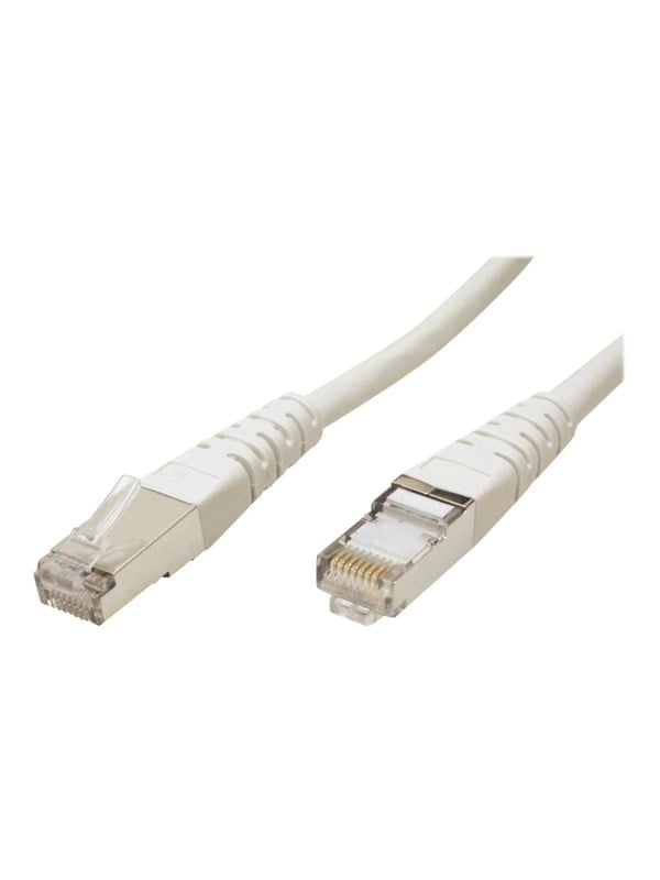Patchkabel ROLINE Cat.6 Class E S/FTP PiMF - grå 10 m