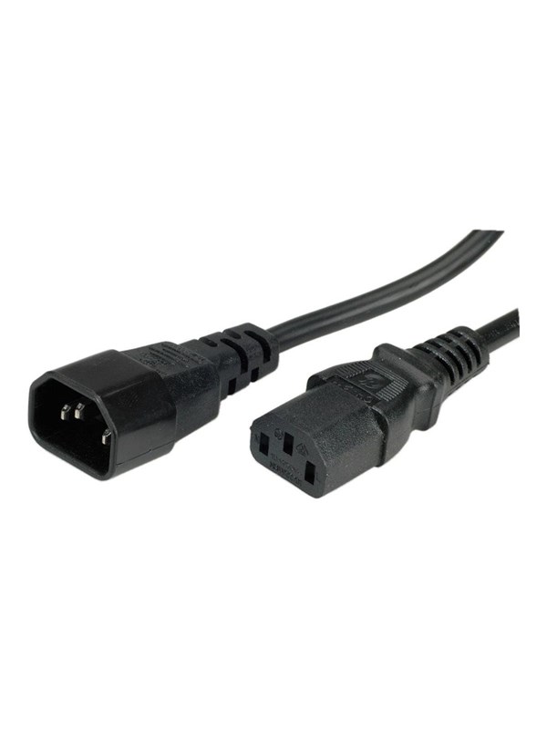 Roline Green - power extension cable - IEC 60320 C14 to power IEC 60320 C13 - 1.8 m