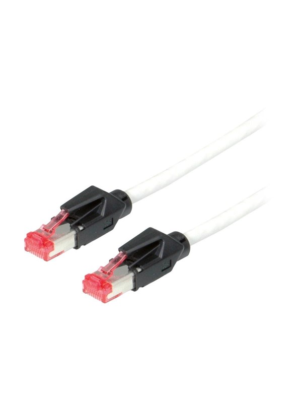 Draka Comteq HP-FTP Patch cable Cat6, Grey, 2m F/UTP 2m Grå