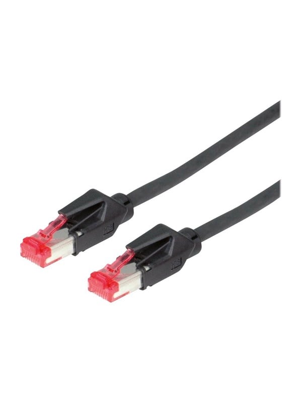 Patchkabel Draka Comteq UC900 TM21 Cat 6 S/FTP LSOH - sort, 1 m