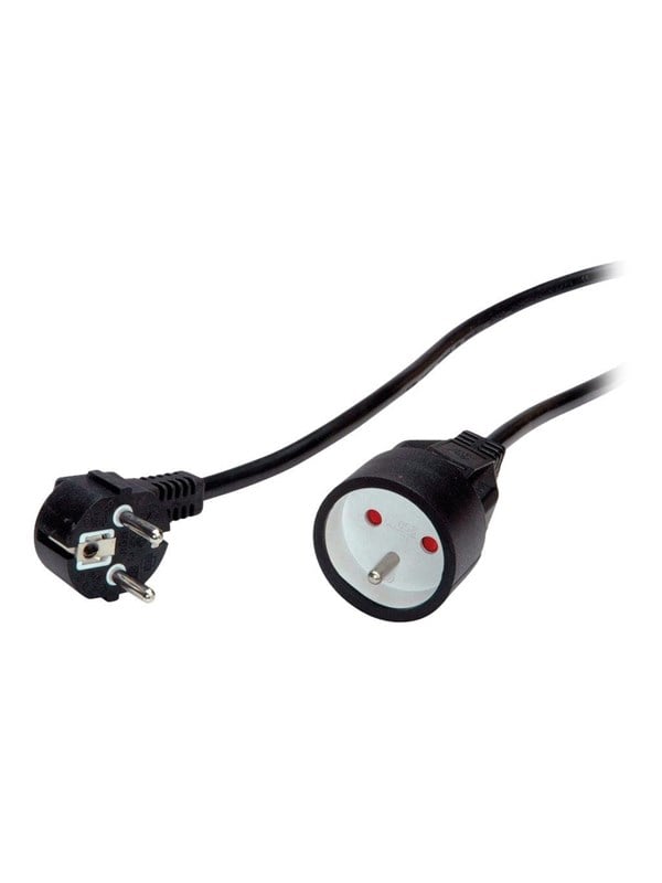 Roline VALUE - power extension cable - French / UTE to French / UTE - 5 m