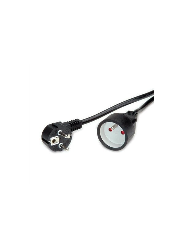 Roline VALUE - power extension cable - French / UTE to French / UTE - 3 m