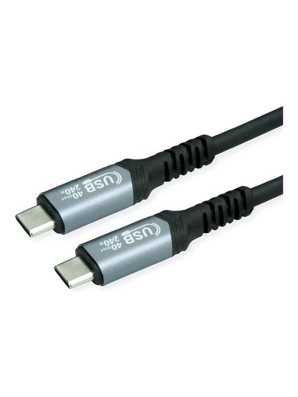 Roline VALUE - USB-C cable - 24 pin USB-C to 24 pin USB-C - 80 cm