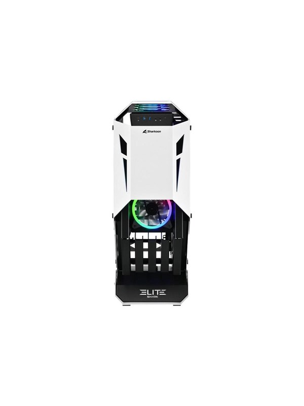 Sharkoon Elite Shark CA700 - Kabinet - Tower - Hvid