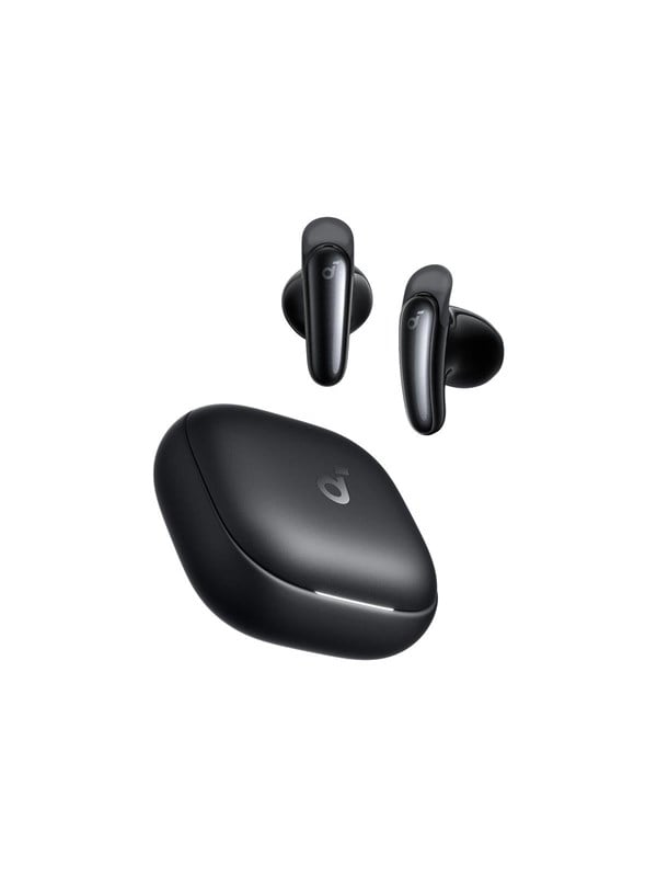 Soundcore Liberty Buds - Ægte trådløse øretelefoner med mik. - semi-in-ear - Bluetooth - aktiv støjfjerning - sort