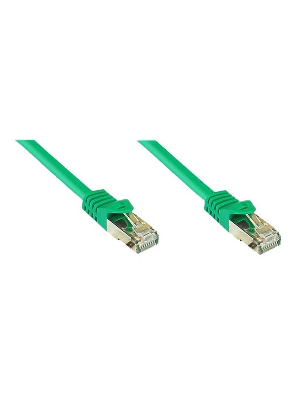 Alcasa electronik ALCASA Elektronik patch cable - 3 m - green - Grøn