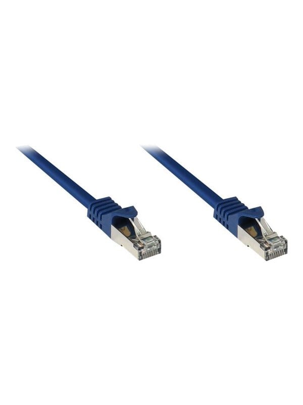 Alcasa electronik Good Connections patch cable - 5 m - blue - Blå