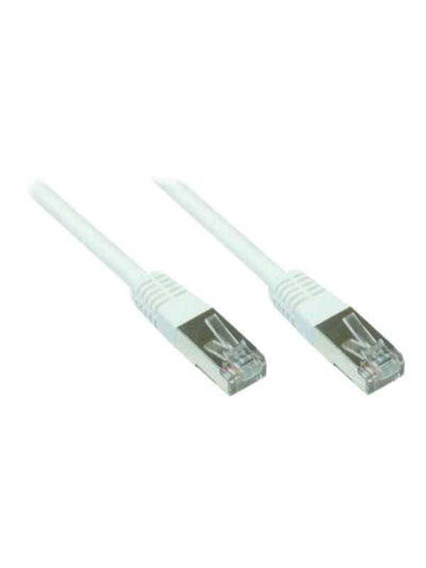 Alcasa electronik ALCASA Elektronik patch cable - 7.5 m - white - Hvid