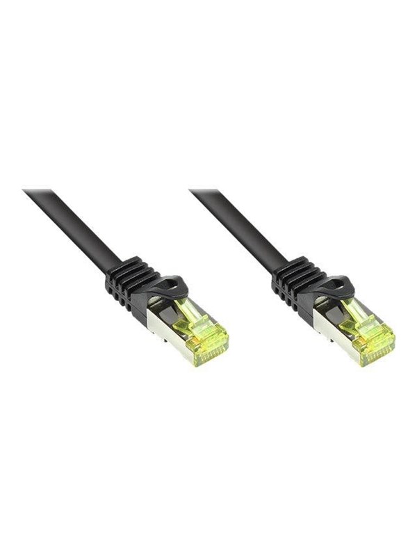 Alcasa electronik Good Connections patch cable - 7.5 m - black - Sort