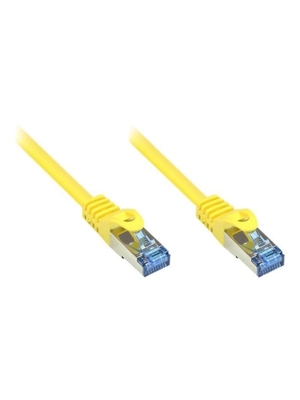 Alcasa electronik Good Connections patch cable - 50 cm - yellow - Gul