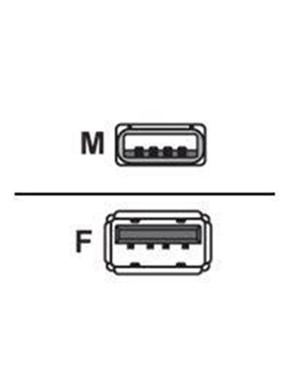 Alcasa electronik Good Connections - USB extension cable - USB to USB - 5 m
