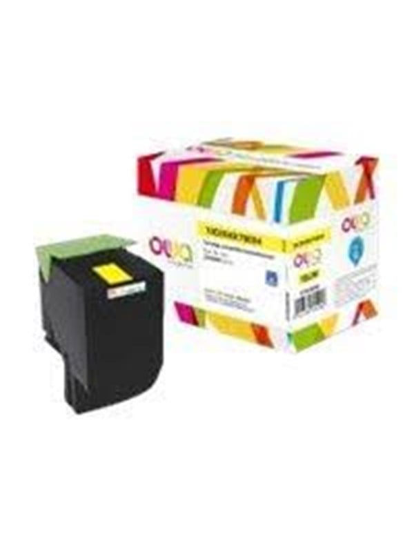Armor OWA - yellow - compatible - remanufactured - toner cartridge (alternative for: Lexmark 700X4)