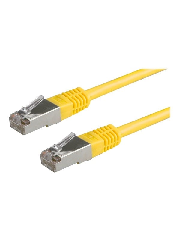 Netværkskabel VALUE Cat.6 Class E S/FTP PiMF RJ-45 - gul 10 m