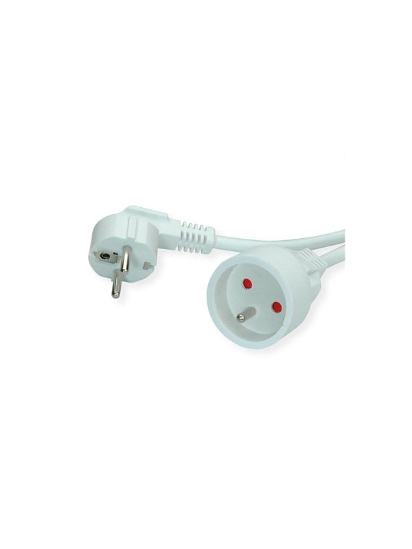 Roline VALUE - power extension cable - power CEE 7/7 to French / UTE - 10 m