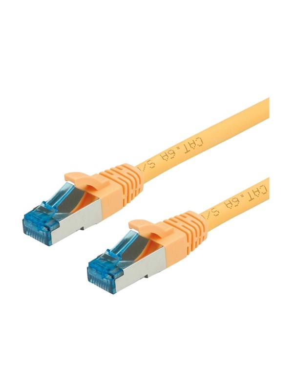 Netværkskabel VALUE Cat.6A Class EA S/FTP 15 m - gul