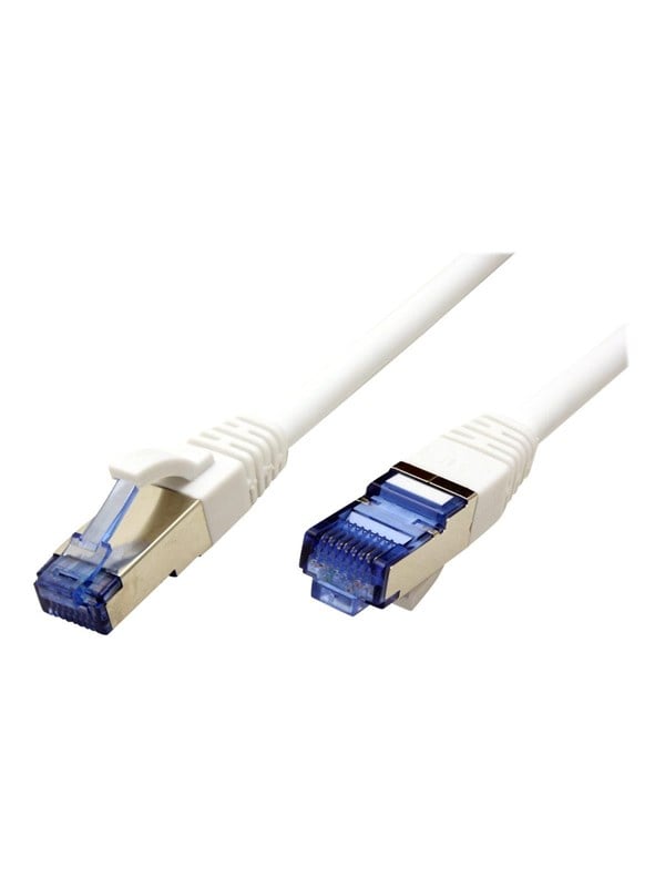Patchkabel Kat.6A Class EA S/FTP PiMF LSOH - hvid, 20 m