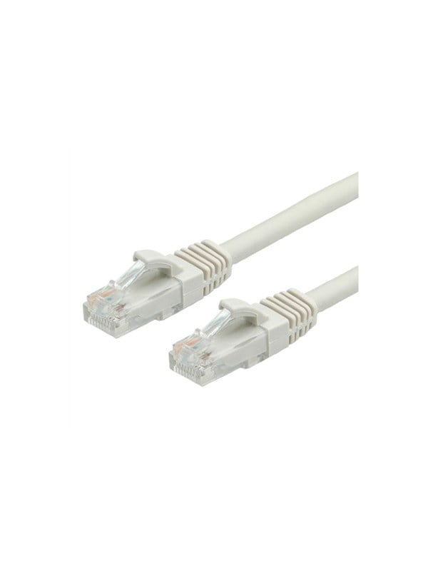 Roline VALUE patch cable - 20 m - grey RAL 7044 - Grå