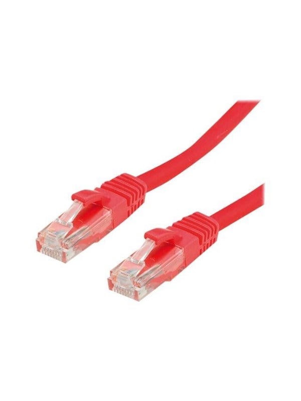Roline VALUE patch cable - 20 m - red RAL 3000 - Rød