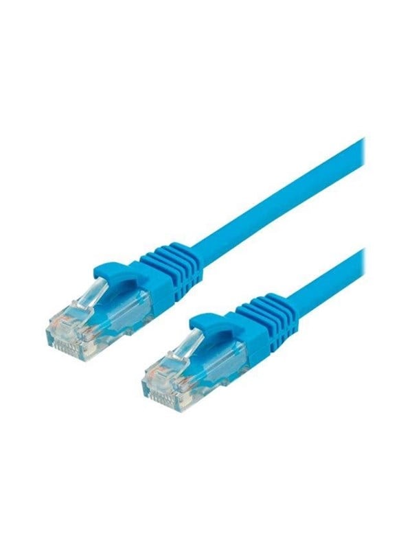 Roline VALUE patch cable - 15 m - blue RAL 5019 - Blå
