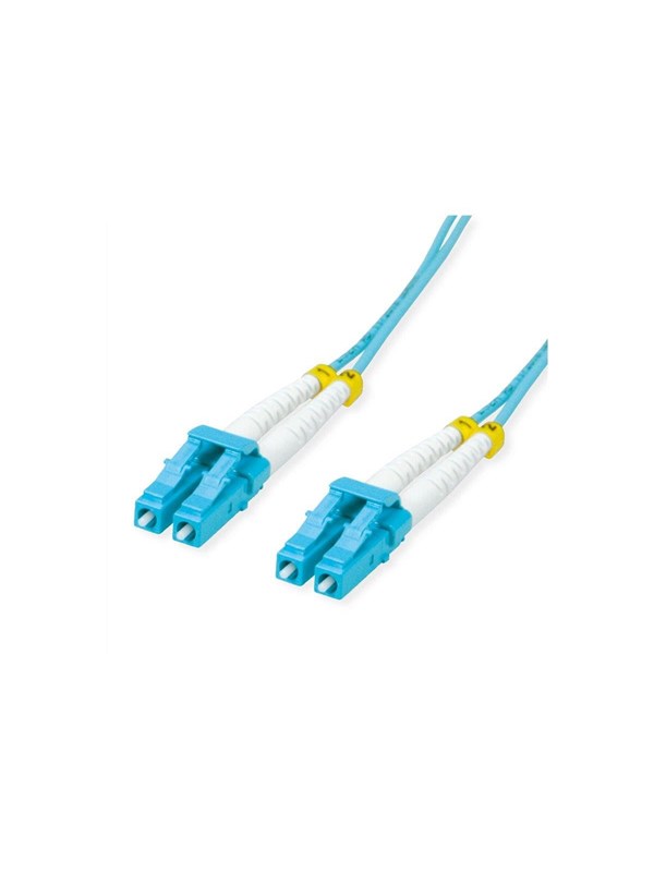 Fiberoptisk kabel VALUE 21.99.8827 OM3 LC/LC - turkis 20 m