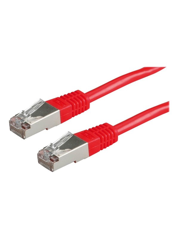 Roline VALUE patch cable - 10 m - red - Rød - 10m