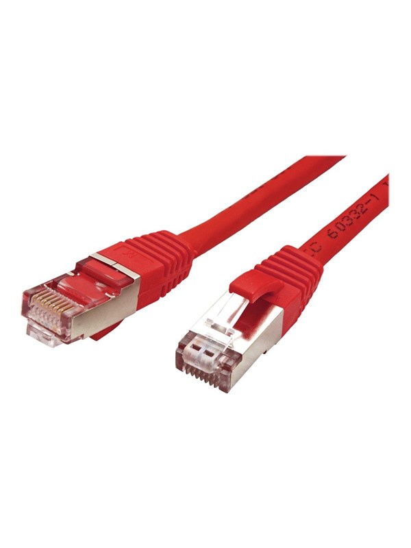 Patchkabel VALUE Cat.6 Class E S/FTP PiMF LSOH - rød