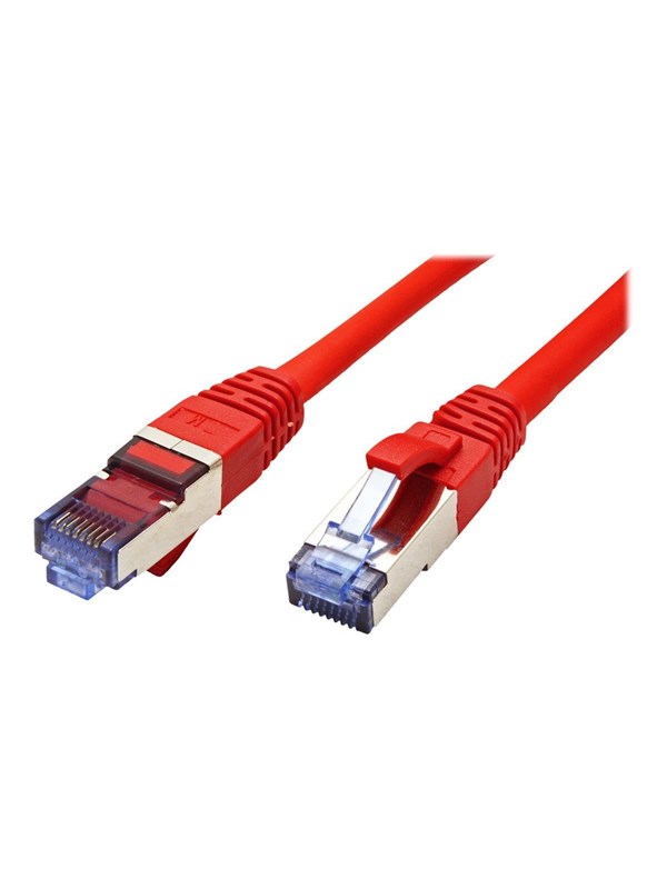 Patchkabel VALUE Cat.6A Class EA S/FTP PiMF 10 m - rød