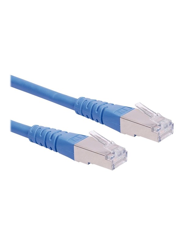 Roline patch cable - 15 m - blue - Blå - 15m