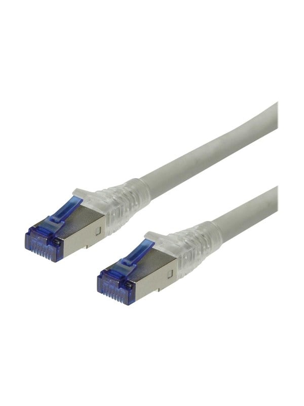 Patchkabel ROLINE Cat.6A Class EA S/FTP LSOH - grå