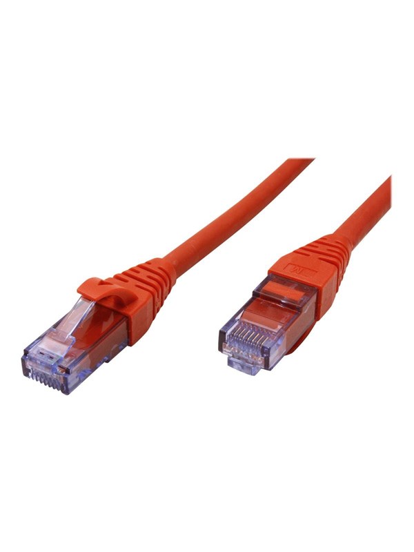 Patchkabel ROLINE Cat.6A U/UTP RJ-45 20 m - rød