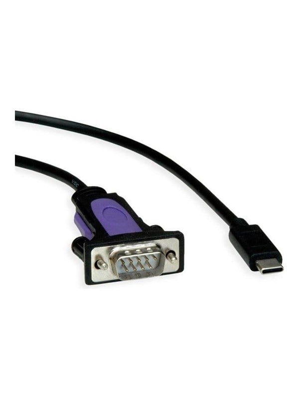 Konverterkabel ROLINE USB-C til seriel med FTDI-chipset - 1,8 m