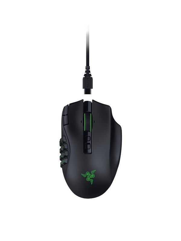 Razer Naga V3 Pro - Gaming Mus - Optisk - 23 knapper - Sort