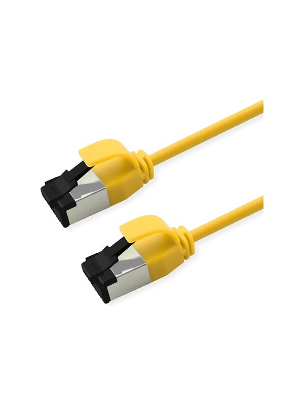 Roline patch cable - 3 m - yellow pantone 135C - Gul