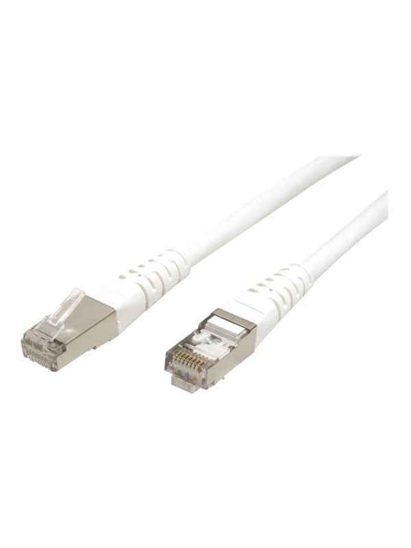 Patchkabel ROLINE Kat.6 Class E S/FTP PiMF - hvid 20 m