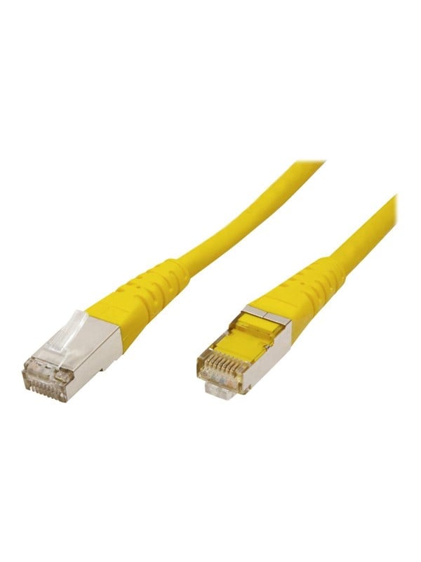 Patchkabel ROLINE Kat.6 Class E S/FTP PiMF - gul, 7 m