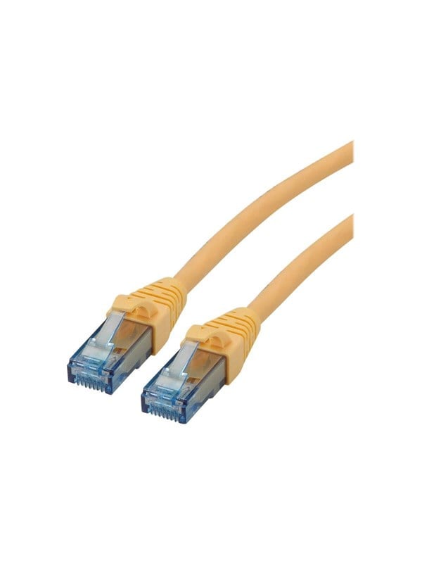 Patchkabel ROLINE Cat.6A UTP - gul, 10 m