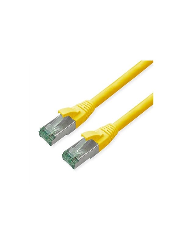 Roline Recycled Material patch cable - 20 m - yellow pantone 135C - Gul