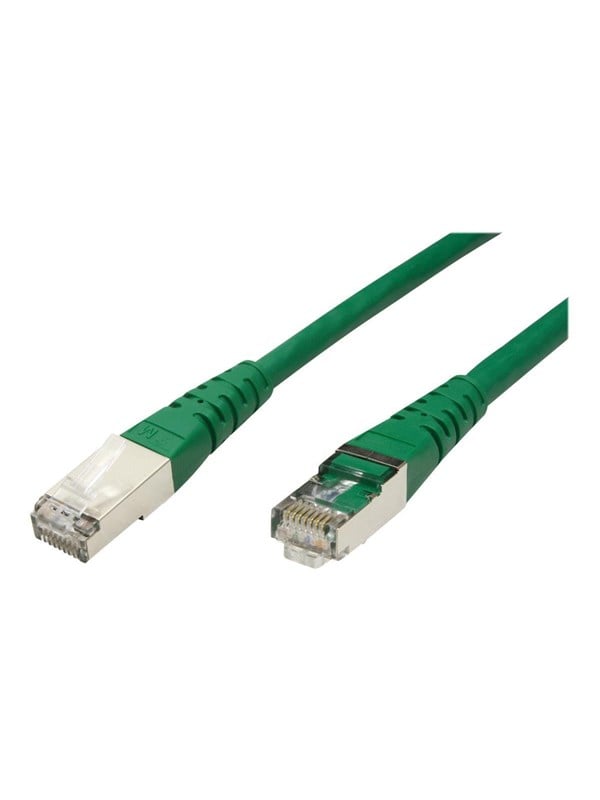 Netværkskabel ROLINE Cat.6 Class E S/FTP PiMF RJ-45 - grøn 7 m