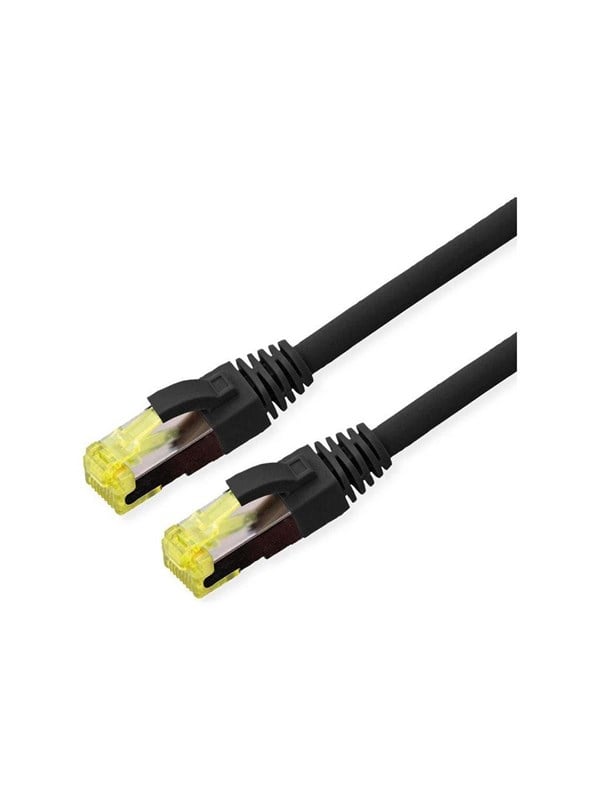 Netværkskabel ROLINE Outdoor Cat.6A S/FTP RJ-45 - 10 m, sort