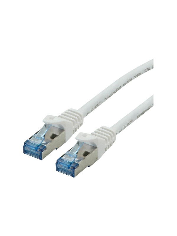 Roline patch cable - 10 m - white - Hvid