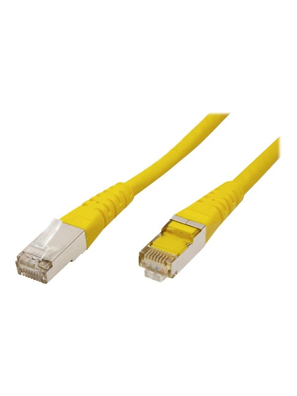 Roline patch cable - 15 m - yellow - Gul - 15m
