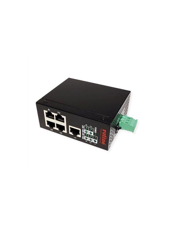 Industriel switch ROLINE 5 x RJ-45 unmanaged
