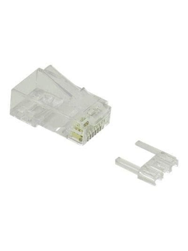 RJ-45 modularstik VALUE 21.99.3064 - transparent, 100 stk.